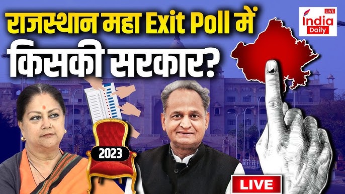 rajasthan election exit poll 2023