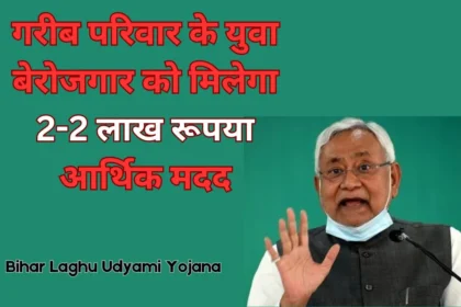Bihar Laghu Udyami Yojana 2024 Online Apply