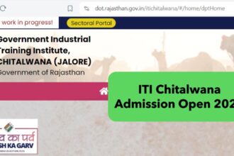 ITI Chitalwana Admission Open